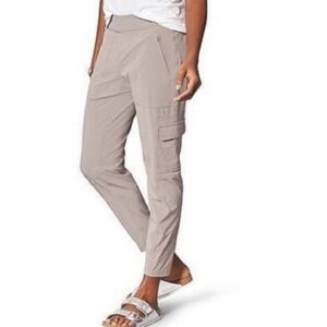 Athleta Chelsea Cargo Pants In Light Asphalt